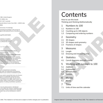 Cambridge Primary Mathematics Workbook 2 With Digital Access (1 Year) 2nd Edition