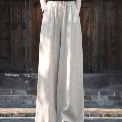 Quần dài ống suông hottrend 2025 với thiết kế trẻ trung, thỏa mái vận động và làm việc QD09