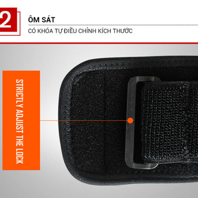Đai bó cơ khuỷu tay AOLIKES 7947 hỗ trợ khi chơi quần vợt, gym sport elbow support