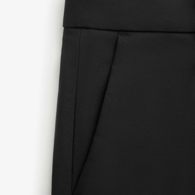 Quần Âu Nam / Quần tây nam ROUTINE Trơn gập lai Form Slim cropped 10S25PFO001 | ROUTINE CÀ MAU