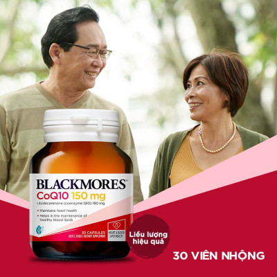 Viên uống Blackmores hỗ trợ duy trì sức khỏe tim chai 30 viên