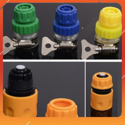 Bộ dây vòi xịt nước rửa xe, tưới cây , tăng áp 3 lần, loại 7m, 10m 206319 cút sập,nối nhựa v + túi đựng bút 