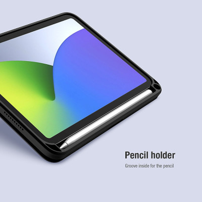 Bao da cho ipad mini 7 | Mini7 nillkin bevel leather case (có khe cắm bút apple pencil) - hàng nhập khẩu