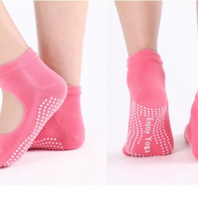 VỚ TẬP YOGA HỞ NGÓN ĐÍNH HẠT CHỐNG TRƯỢT ( Màu ngẫu nhiên) - HENRYSA