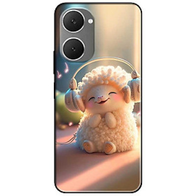 Ốp lưng cho Vivo Y03 - Y03T - Y18 - Y18S - Y18T - Y27 5G - Y28 4G - Y36 - Cừu Cười - Hàng Chính Hãng