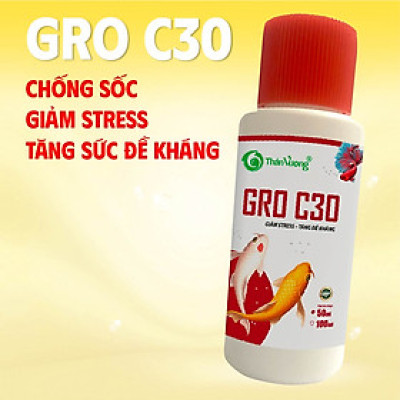 Giảm stress, tăng đề kháng cho cá GRO C30