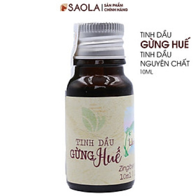 Tinh dầu Gừng Huế 10ml (Ginger oil)