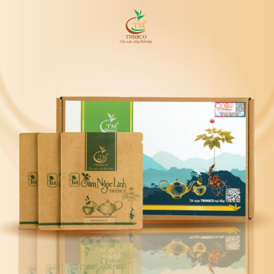 Trà Sâm Ngọc Linh túi lọc Triết Minh ( 12 gói  x 2gram )
