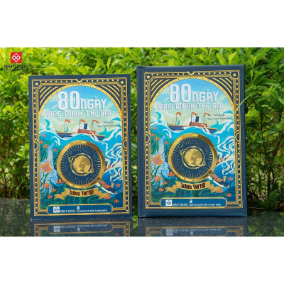 Sách - 80 Ngày Vòng Quanh Thế Giới - Bìa Mềm - Jules Verne - Đinh Tị Books