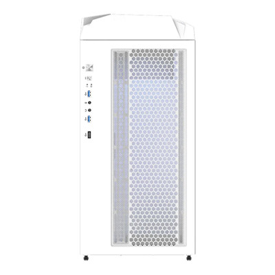 Vỏ Máy Tính Case Gigabyte C301 Glass White C301G WHT– Hàng Chính Hãng 