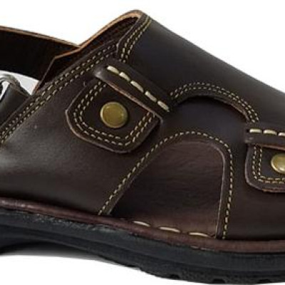 Giày Sandal Bít Mũi  Nam BIGGBEN Da Bò Thật SD78