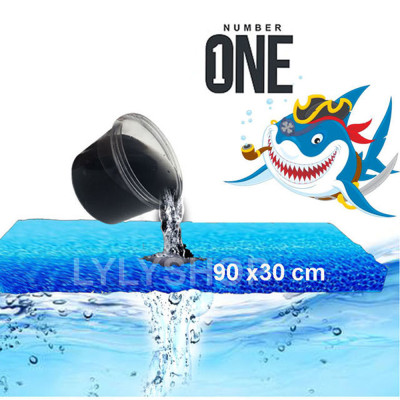 2 Xốp Lọc 90x30cm & 4 Bông Lọc 60x13cm | Vật Liệu Lọc Nước Hồ Cá Hiệu Quả