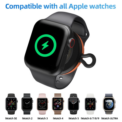 Dock Adapter Sạc Pin USB Type C cho Apple Watch Ultra 1/2 / Apple Watch Series 4/5/6/7/8/9 / Apple Watch SE 1/2 - Hàng nhập khẩu