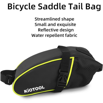 Túi treo xe đạp sau yên xe Kiotool nhỏ gọn chống nước