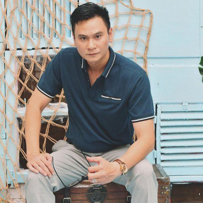 Áo polo nam cộc tay trơn màu xanh đen aligro ALGPLO39