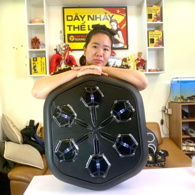 Máy tập boxing theo nhạc - Boxing music machine - One Punch Boxing Musical- Lừu Thị Duyên Boxing - Đại lý chính hãng Tại