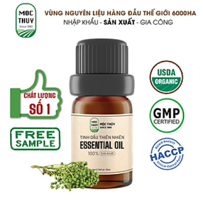 Tinh Dầu Màng Tang Nguyên Chất Hữu Cơ MỘC THỦY 100ML - Maychang Essential Oil - Khử Mùi Xông Thơm Phòng, Thư Giãn - Đạt chuẩn chất lượng kiểm định