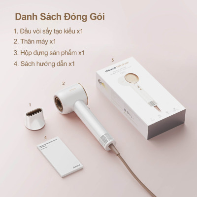 Máy Sấy Tóc Dreame Hair Glory AHD6A Bản Quốc Tế Bảo Hành 24 Tháng - Hàng Chính Hãng