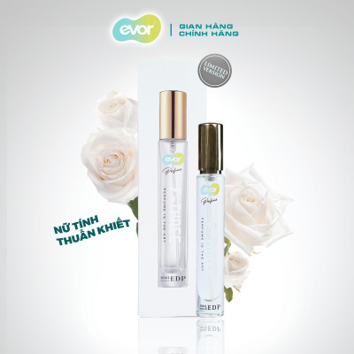 Hộp Combo Quà Tặng 4 Chai Nước Hoa mini 10ML, mùi hương gỗ, cam quýt, hoa cỏ, phấn | EVOR