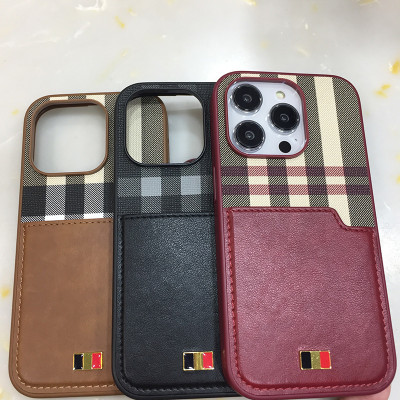 Ốp lưng dành cho iPhone 13 Pro Max, iPhone 13 Pro, iPhone 13, iPhone  hiệu Mentor VII Pocard da chống sốc, có ngăn cài thẻ, cao cấp - Hàng chính hãng 