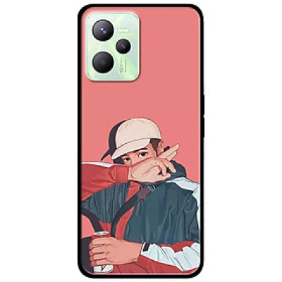 Ốp lưng dành cho Realme C35 mẫu Chàng Trai Áo Khoác Cam
