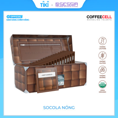 [MUA 1 TẶNG 5] Socola Nóng Với Nhân Sâm Trắng Thượng Hạng COFFEECELL (20 gói x 15g) - Cà phê Arabica chọn lọc, Vị kem sữa thanh nhẹ, Truyền cảm hứng về những cuộc phiêu lưu mới - Hàng Chính Hãng