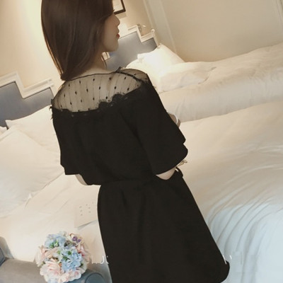 Đầm suông nữ ngắn tay Da11