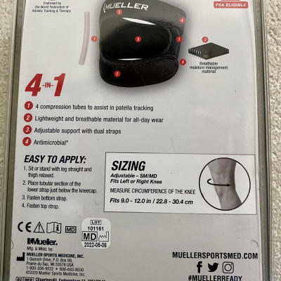 Băng đầu gối Mueller 59857 Max Knee Strap (59857)