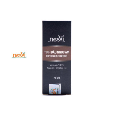 Tinh dầu chưng cất từ gỗ Ngọc Am Nesvi 20ml hương nồng ấm sang trọng