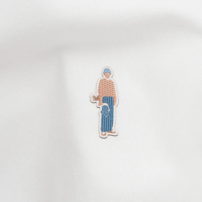 Áo thun có miếng patch trước ngực Form Regular - ROUTINE  10F24TSS023 | ROUTINE CÀ MAU