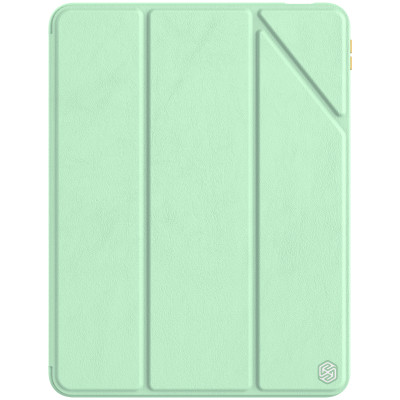 Bao da cho iPad Air 5 2022 10.9 inch Nillkin Bevel Leather Case (Có khe cắm bút Apple Pencil) - Hàng Chính Hãng