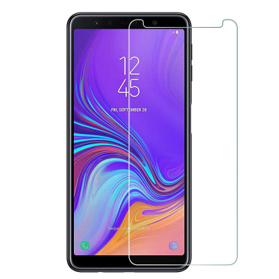 Kính cường lực cho Samsung A7 2018 , A750 trong suốt không full Glass 9H ( hàng chính hãng)