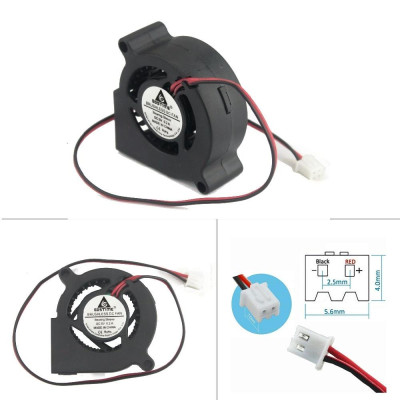 5 Pieces Gdstime 5cm DC 5V Blower Fan 50mm 50x50x20mm 5020s Turbine blower cooling fan Machine Equitment Exhaust 2Pin Cooler 5V