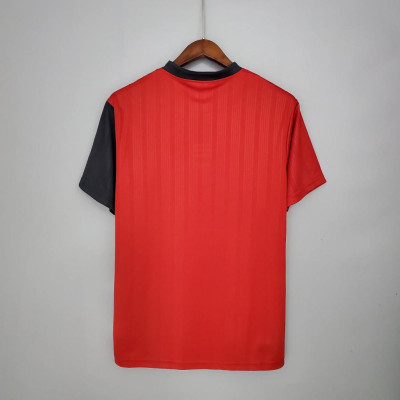 Áo Bóng Đá Retro Tuyển Tây Ban Nha 1996 - Sân Nhà bản cao cấp vải Cotton Polyester