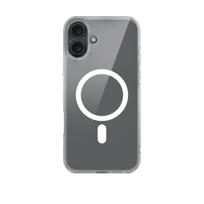 Ốp Lưng Trong Suốt Sạc Từ Tính cho iPhone 16 Pro/ 16 Pro Max/ 16/ 16 Plus/ iphone 17/ 17 air/ 17 pro max MIPOW MAG-SAFE TRANSPARENT CASE, chống ố vàng_ Hàng chính hãng