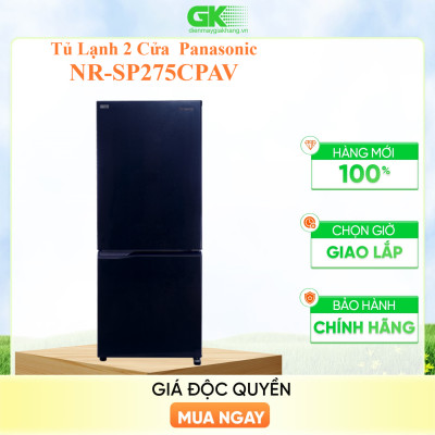 Tủ Lạnh Kháng Khuẩn Panasonic 251L NR-SP275CPAV - Cấp Đông Mềm - Ngăn Đá Dưới - Hàng chính hãng