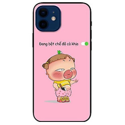 Ốp lưng dành cho Iphone 12 Mini - Iphone 12 - Iphone 12 Pro - 12 Pro Max - mẫu Quỳnh Cà Khịa