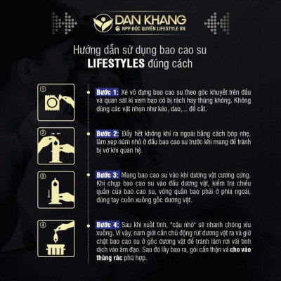 Combo 3 Bao cao su LifeStyles Mixed Berry Hương dâu cao cấp tăng khoái cảm 3 bao