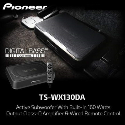 Loa sub gầm ghế ô tô, xe hơi nhãn hiệu Pioneer cao cấp TS-WX130DA
