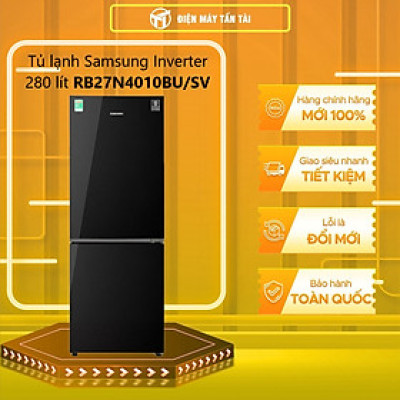 Tủ lạnh Samsung Inverter 280 lít RB27N4010BU/SV - Hàng chính hãng