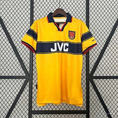 Áo Bóng Đá Retro Arsenal 1997 - Sân Khách bản cao cấp vải Cotton Polyester