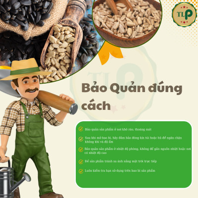 HẠT HƯỚNG DƯƠNG TÂN LỘC PHÁT 1KG - COMBO 2 BỊCH 500G