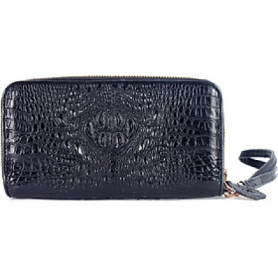 Ví nữ da cá sấu 2 khóa nguyên con Huy Hoàng nhiều màu HT3260-61-62-63