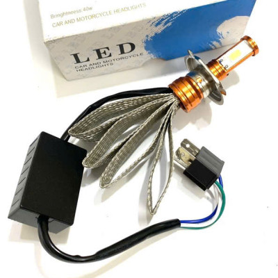 Đèn Pha Xe Máy LED CYT 3 Tim Siêu Sáng - Xài Điện Máy | Đèn Pha LED Siêu Sáng Cho Xe Máy & Ô Tô