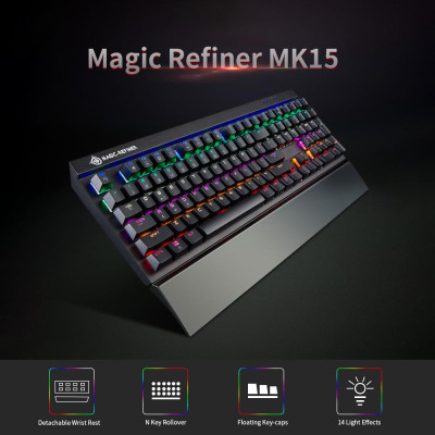 Bàn phím cơ chơi game Magic Refiner MK15 108 có dây