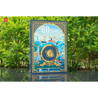 Sách - 80 Ngày Vòng Quanh Thế Giới - Bìa Mềm - Jules Verne - Đinh Tị Books