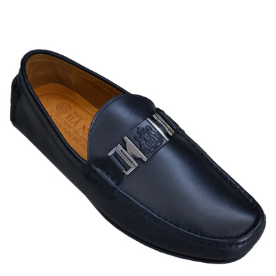 Giày Mọi Nam Đế Âm Da Bò Thật TiTi ĐÔ Cao Cấp GDA228d