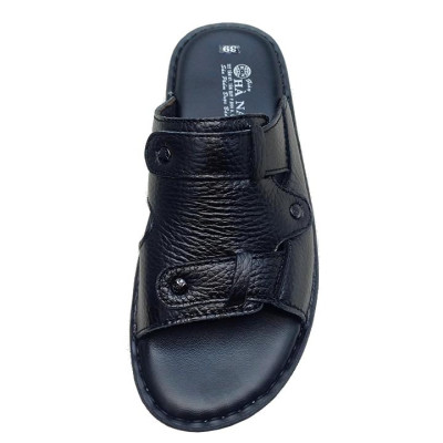 Dép Quai Ngang Nam HÀ NAM Da Bò Cao Cấp DN254