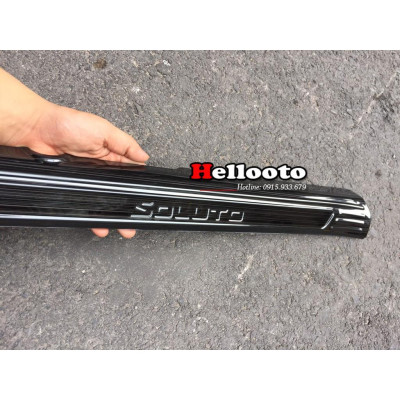 Ốp Bậc Cửa Dành Cho Xe Kia Soluto 2018 2019 2020 - mẫu titan