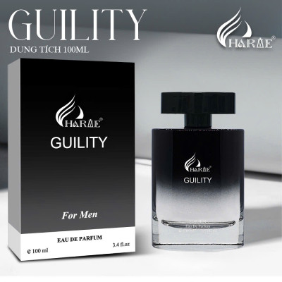 Nước Hoa Nam CHARME GUILITY 100ml Lưu Hương Lâu Lịch Lãm, Nam Tính_Nước Hoa Chính Hãng